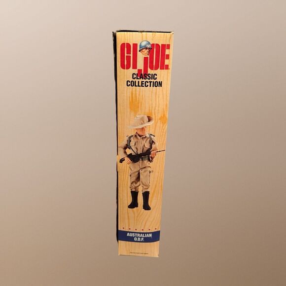 NIB Gi Joe Classic Collection Australian ODF White Army Kenner 25th Figure 12” - Picture 2 of 11